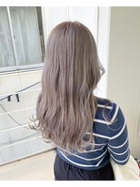 ヘアサロン ガリカ 表参道(hair salon Gallica)&nbsp;透明感ミルクティーベージュ/ハイトーンカラー
