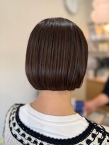 メロウヘアムーン(mellow hair moon)&nbsp;髪質改善トリートメントとミニボブ