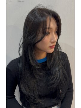 オリジンアド(ORIGIN+) レイヤーカット/Blue Black