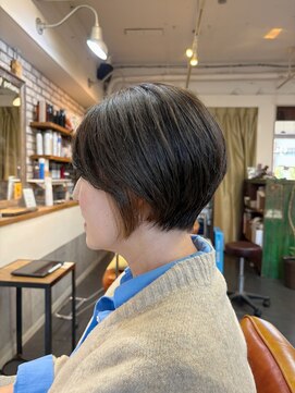 ポタム 東中野(potamu) ショートボブにインナーカラー