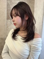 ロンドカスティーヨ 四日市(Lond castillo)&nbsp;【松田】巻いて横顔も映える！！流行りのミディアムレイヤー