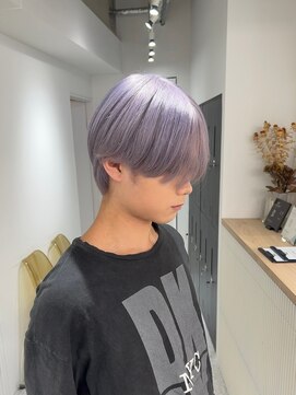 メンズペレ 渋谷(MEN'S PELE) MEN’S HAIR/サーフカール/刈り上げセンターパート/渋谷