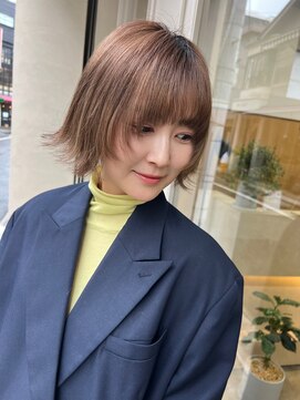 アルディイースト(hardi EAST) 顔周りレイヤーボブ