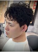 大分スパイキー束感ショート