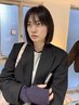 カット+髪質改善 酸性ストレート+4stepTR