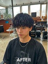 ジェットブラックキューサンロク(JET BLACK 936) 柔らか質感が叶う波巻きクリームパーマの圧倒的な魅力