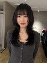 エトワ 中央店(etoi)&nbsp;大分韓国かき上げレイヤーカット大人レイヤー顔まわりレイヤー