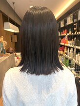 アイフィールアヴェダ 船堀店(i feel AVEDA)&nbsp;【木村】ミディアム/ミディアムボブ/切りっぱなしボブ