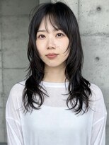 ボコカ(bococa) 【macana指名】ミディアムウェーブレイヤーパーマウルフ登戸生田