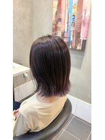 ヘアーアンドメイク シーク 八王子(HAIR&MAKE SeeK)&nbsp;ラベンダーブラウン