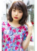 シースルーバングボブ【所沢】