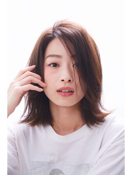 ヘアサロン アティリー(Hair Salon Attirer) やわらか外ハネ【Attirer 飯田裕之】