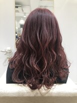 ブティック(boutique)&nbsp;「お客様施術後フォト」暖色系カラー 赤 艶髪