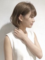 【GARDEN川谷】20代30代大人可愛い小顔ボブ×グレージュ