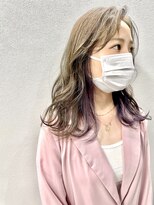 エクラヘア(ECLAT HAIR)&nbsp;ベージュ×インナーラベンダー