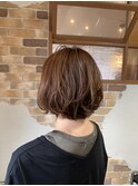 20代30代★スタイリング簡単♪無造作カール×フェミニンショート