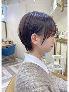 ロンドアベニール 北千住(Lond avenir) マッシュショート お手入れ簡単◎ 西田大樹