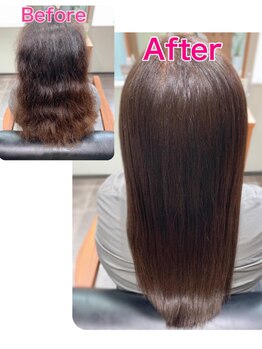 ドラン 東大阪店(DRAN)の写真/施術翌日も変化を実感できる大人気の髪質改善体験をアナタに♪理想の髪質を実現できるヘアデザインをご提案