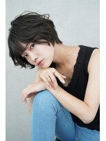 ラックスビー エルモ 三田店(LUXBE ELMO)&nbsp;ラフショートボブ【LUXBE 三田駅前店】