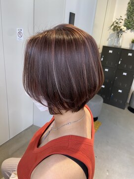 フリック 堺東店(FLICK) ショートヘア/ハイライト/ダブルカラー/堺東