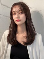 レビジュヘアー(LEVIJU HAIR)&nbsp;シースルーバング×ワンカールレイヤー