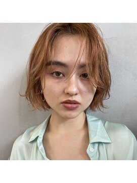 ジードットヘアー(g.hair) orange beige