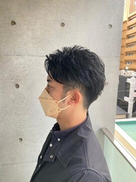 メンズサロン ウエストサイドカットクラブ(Men's West Side Cut Club) 2ブロック×パートスタイル
