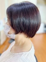 アークスヘアー&nbsp;20代30代40代髪質改善カラー大人ボブ透明感ダークブラウン