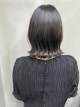 フレーム なんば店(FRAME) ボブ×ベージュインナー