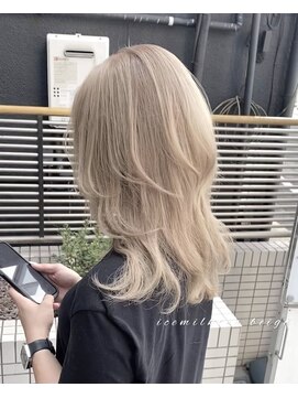 ヴァンカウンシル 立川店(VANCOUNCIL) アイスミルクティーベージュ【吉賀】