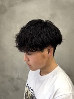 スイッチ(men's SWITCH)&nbsp;波巻きスパイラルパーマ刈り上げレイヤーショート