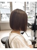 美髪矯正ボブ 20代30代40代ヘア 小顔 大阪ボブ 梅田