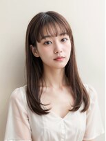 テーラヘアー 幕張本郷店(TELA HAIR)&nbsp;ふんわり内巻きロングレイヤー【TELAHAIR幕張本郷】