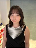 コテ巻き風パーマ/コテ巻きパーマ/ゆるめパーマ/韓国風パーマ