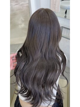 クテン(KUTEN) 透け感グレーベージュ　ブリーチなしカラー　イルミナカラー