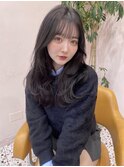アッシュ/グレージュ/韓国ヘア/渋谷/レイヤー/顔まわり