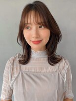 リヤン 表参道(lyann)&nbsp;こなれヘアレイヤーカットうるツヤメルティカラー小顔カット