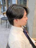 ヒート トウキョウ 目黒店(HEAT TOKYO)&nbsp;センターパートダウンパーマメンズ目黒