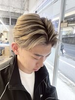 メンズサロン キング 梅田店(Men’s salon K!ng)&nbsp;波巻きツイストスパイラルパーマ/フェザーパーマ/眉毛/メンズ