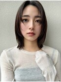 【MINX】くびれヘア+くすみベージュハイライトカラー_表参道