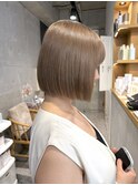 ベージュボブ
