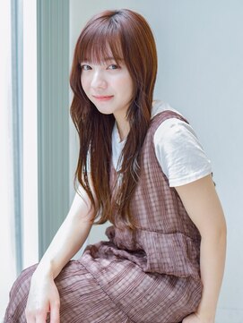 スリール バイ ミリー 江坂(Sourire by milly) 【Sourire江坂ローズブラウン×ロングスタイル