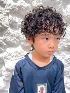 ヘアサロン エフ 渋谷(F) #メンズパーマ#キッズパーマ#スパイラルパーマ