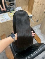ヌープヘアーアイス(NUUP.hair ici)&nbsp;【うる艶】上質ストレートロング◎湿気に強い艶髪質改善ヘア