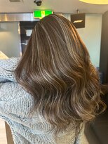 ヘアメイク フォックス 錦店(hair make FOX)&nbsp;透明感/ダブルカラー/ロング/外国人風/ハイライト