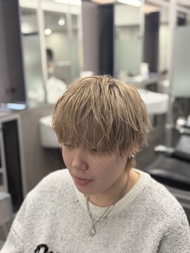 クロムトウキョウ ザ バーバー ネオン 新宿店(CHROM TOKYO the Barber ne/on) ナチュラルマッシュ