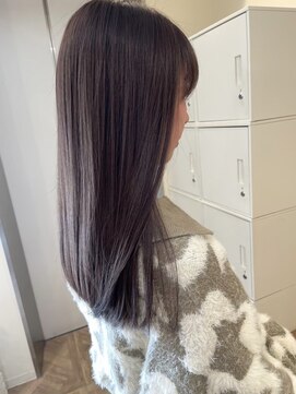 ラヴィズム 長岡店(LUVISM) 韓国/顔周りレイヤー/ダブルカラー/ベージュ/前髪新潟長岡宮関