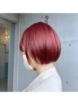 デート 原宿(DATE) ピンクベージュ/ダブルカラー/シンプルストレート/髪質改善/原宿