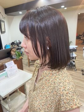 ワン 札幌(One) 【髪質改善カラー×ショート】札幌駅美容室one艶髪髪質肌質改善