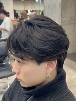 フィフスパーク(fifth PARK)&nbsp;渋谷フェザーパーマカルマパーマニュアンスパーマセンターパート